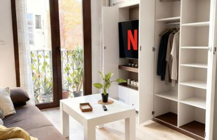 Studio Chic con Balcon y A/C - Photo 7