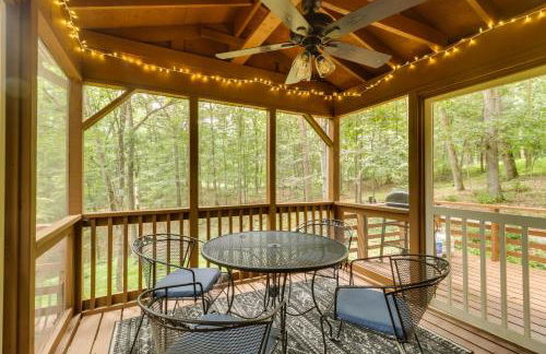 Private Hot Tub and Fire Pit Family Broadway Cabin - Foto 22