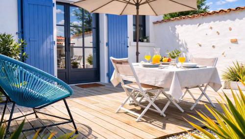 Residence Clos des Aigrettes -Appartements a 30m du Port de La Cotiniere , Ile d Oleron -commerces et plages a pied - Foto 3, Garden, Garden view