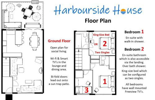 Harbourside House - Great Location - Parking - 2 En-Suites - Sleeps 5 Plus 1 - Photo 31