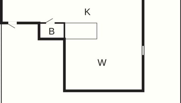 4 Person Holiday Home in Jaegerspris - Foto 2, Plano