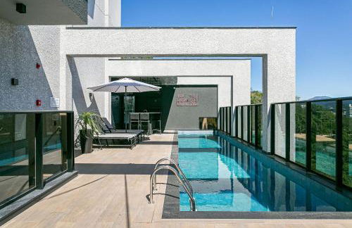 Village Lofts a 5 minutos da Vila Germânica com piscina aquecida no terraço - Foto 9