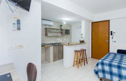 Estúdios confortáveis com preços acessíveis totalmente mobiliados - Foto 52