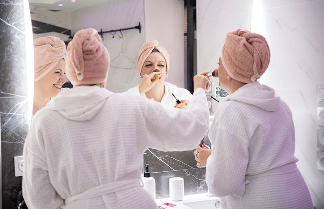 Appart Hotel GLAM88 Suites SPA et SAUNA - Photo 34