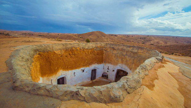 Matmata, famous for troglodyte dwellings