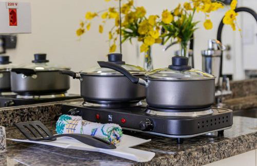 Studio Conforto com Piscina e Ar condicionado - Foto 8