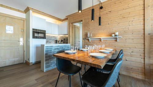 Appt rénové, 6 personnes Arc 1950 vue exceptionnelle MontBlanc, sauna, hammam, piscine int et ext - Foto 5