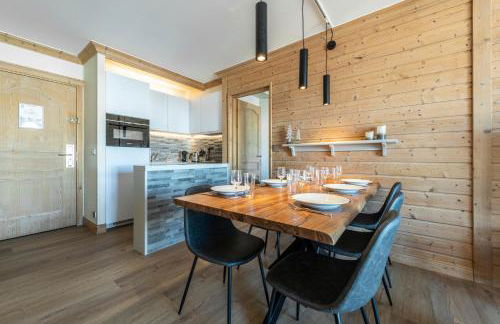 Appt rénové, 6 personnes Arc 1950 vue exceptionnelle MontBlanc, sauna, hammam, piscine int et ext - Photo 5