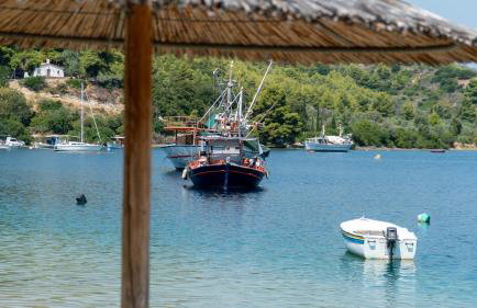 Bluevera sandy beachfront villa-Aidipsos bay - Foto 10