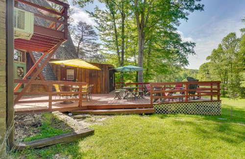 A-Frame Cabin w/ Spacious Yard in Tellico Plains! - Foto 37