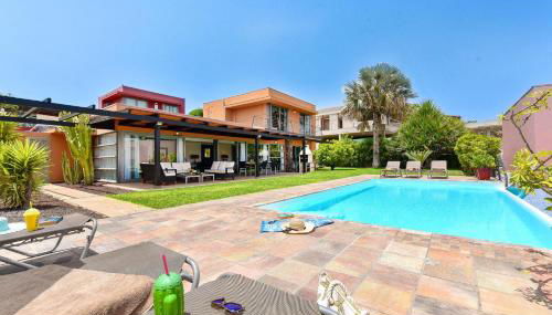 Salobre Villa 3 by Villagrancanaria - Foto 5, Garden, sunbed, Garden view