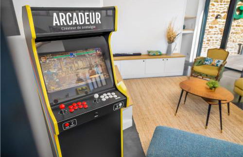 CHEZDAMDAM - la Zinguerie de la Plage - plage 300m, babyfoot, arcade, pingpong - Foto 4