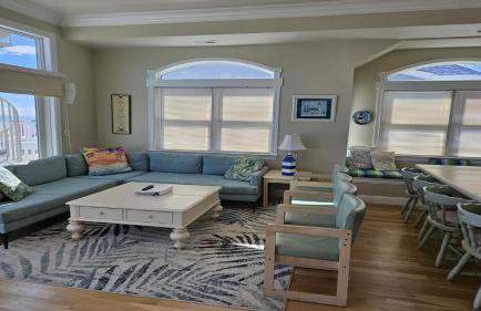 Single Family Ocean Front Wifi Washer & Dryer Rooftop Deck Master Suite With Fireplace Large Brant Beach Ocean Front Home Withmagnificent Views - Foto 17