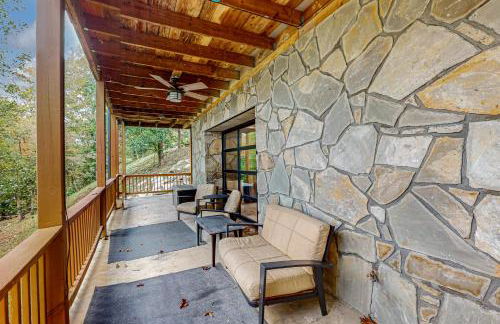 Lakefront Cabin Sleeps 14 - 2 Level Dock - Sun Deck - Foto 21