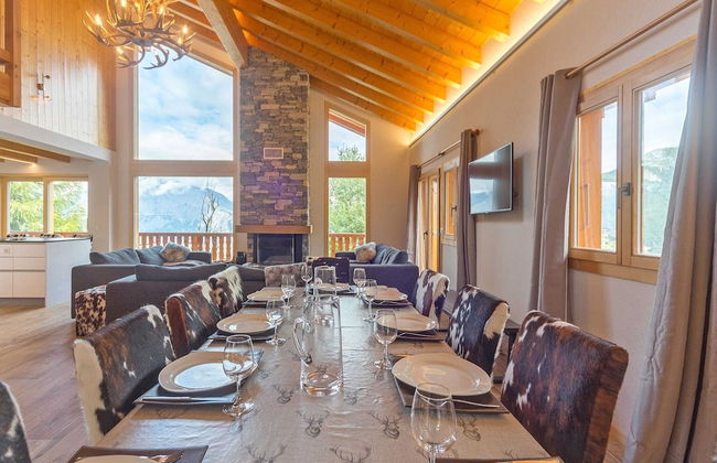 Chalet in Riddes Near Ski Lift Les 4 Vallees - Foto 1