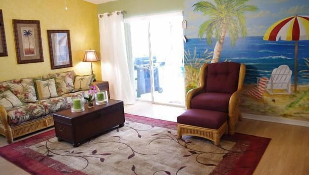 Zona de estar del vestíbulo