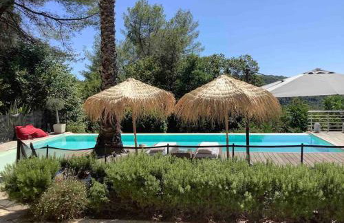 Villa Jean-Pierre. Infinity pool and view in Tourrettes-sur-Loup - Foto 78