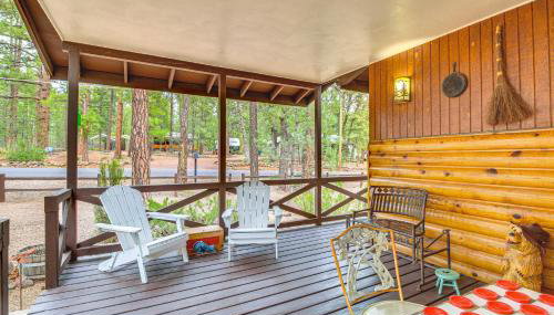 10 Mi to Show Low Pinetop-Lakeside Family Cabin! - Foto 3