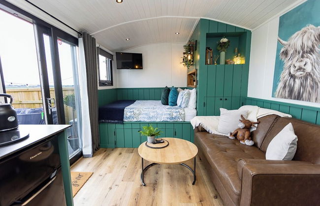 Willows Rest - 1 Bed Shepherd's Hut - Pentlepoir - Foto 17