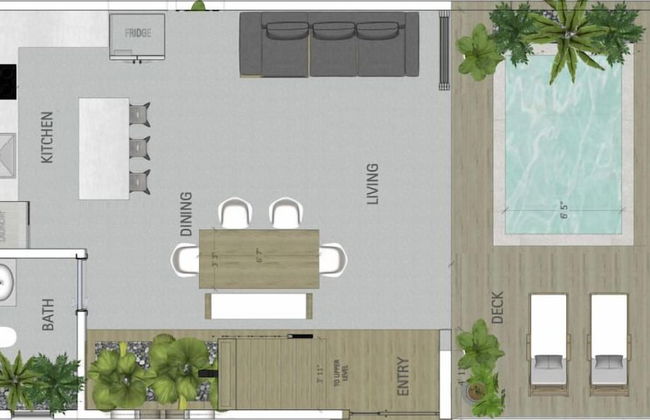 The mVillas with Exclusive Beach Club Access - Photo 17