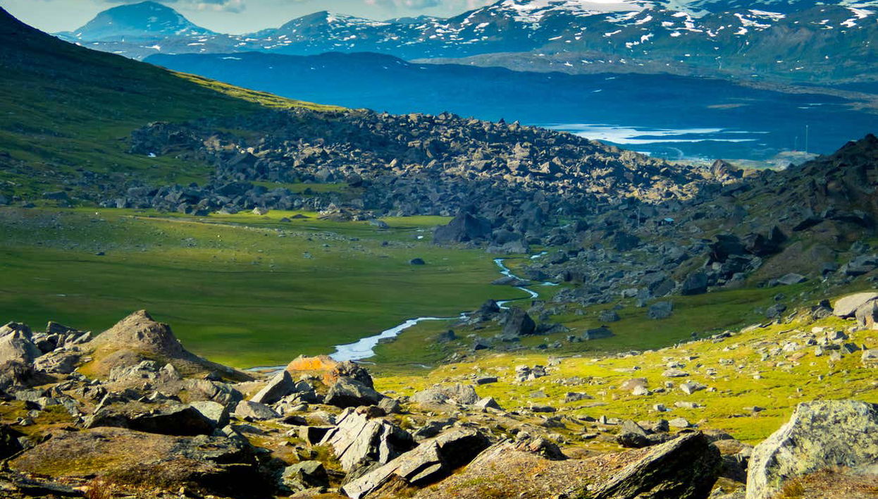 Trekking por el lago Rissajaure - Foto 1