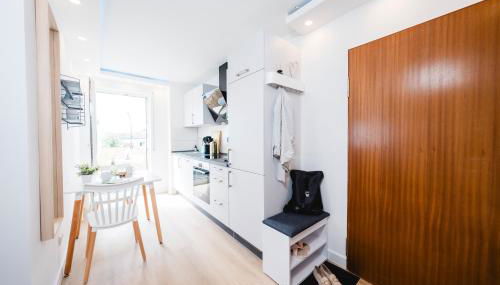 BellaBene modernes Studioapartment in zentraler Lage mit Balkon, Arbeitsplatz, Parkplatz - Foto 4