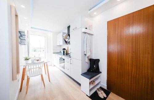 BellaBene modernes Studioapartment in zentraler Lage mit Balkon, Arbeitsplatz, Parkplatz - Foto 4