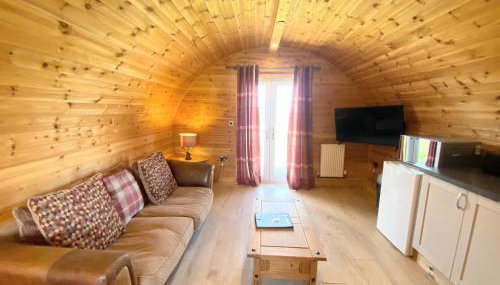 Pond View Pod 1 with Outdoor Hot Tub - Fife - Loch Leven - Lomond Hills - Foto 4