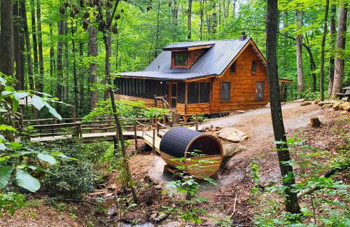 Ma & Pa's cabin at Cabin Fever in NC - Photo 1