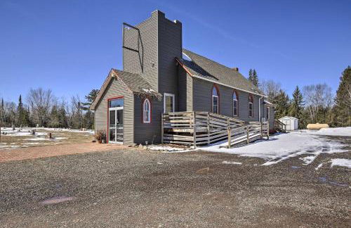 Renovated Historic Church Along Namekagon River! - Foto 1