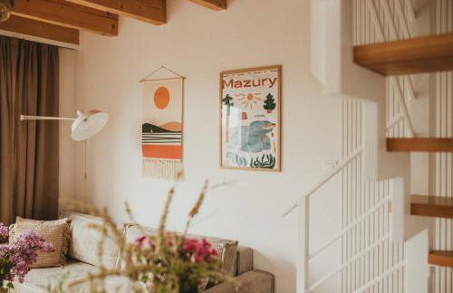 Między lasem, polem a jeziorem - domek na Mazurach - Foto 11