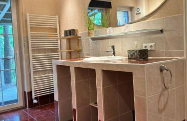 Ferienhaus Fichtenwalde, 160m², 3 SZ, 2 Bäder, bis 6 Personen, Garten, VDSL - Foto 48