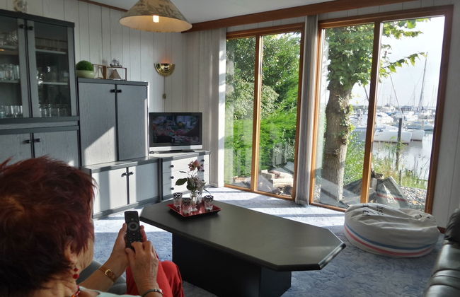 6 Pers - Chalet Emma Located at the Lauwersmeer With own Fishing Pier - Foto 11