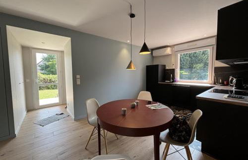 Gîte contemporain côté Sioule à Ébreuil, 4 pers, jardin - FR-1-489-551 - Foto 14