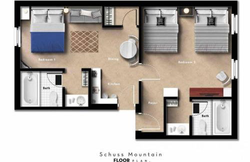 Ski In Ski Out - Sleeps 6 - Bring the family! - Foto 19