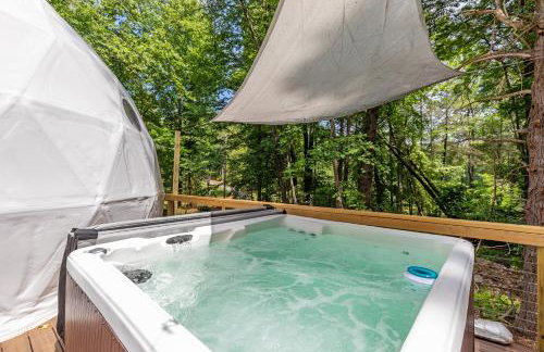 Zen Dome - Romantic Retreat, Wifi & AC, Hot Tub, National Park 8 Min - Foto 5