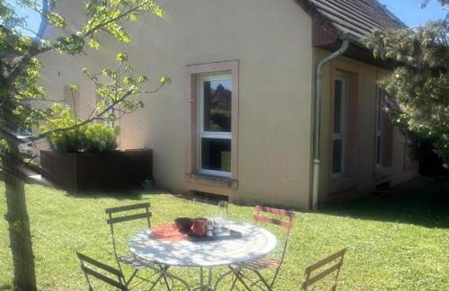 Gîte contemporain côté Sioule à Ébreuil, 4 pers, jardin - FR-1-489-551 - Foto 22