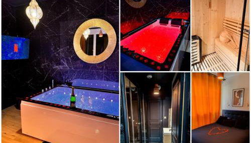 Jacuzzi privé, Sauna & Design Chic - Foto 2