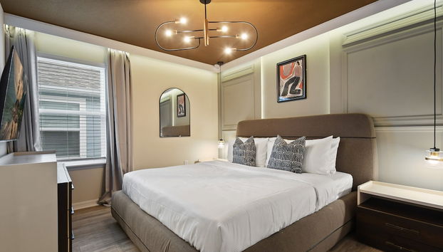 Luxury Disney Home W/private Pool Spa Game Bar - Foto 5, Habitación