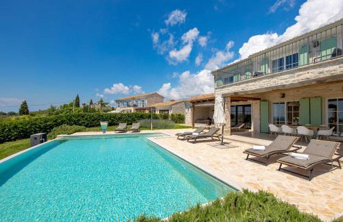 Villa Zelena with Panoramic Seaview and big Pool - Foto 63