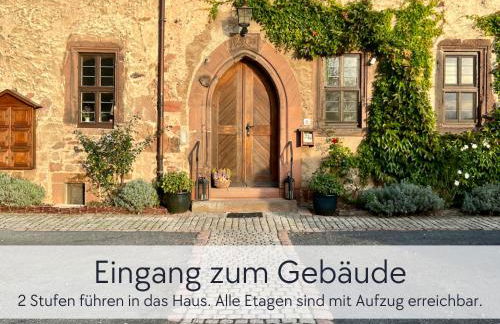 TÜRMERSTUBE - Apartment in der Hinterburg Schlitz - mit Aufzug, Parkplatz, E-Ladestation & Garten - Hunde willkommen - Foto 20