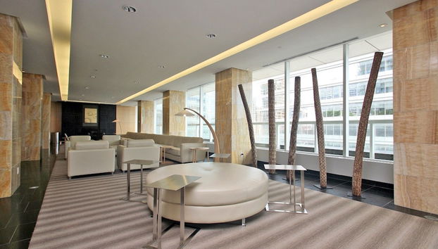 Zona de estar del vestíbulo