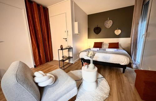 Le BraSeo, nice studio with parking in Rennes - Foto 26