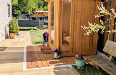 Architektenhaus mit Spielplatz, Sauna & Pool am Wald nahe Hamburg - Foto 3