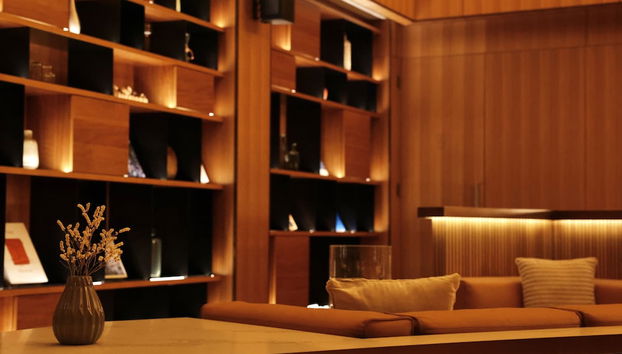 Zona de estar del vestíbulo