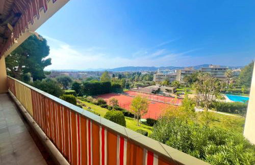 JUAN LES PINS - 4 people - swimming pool - tennis - Foto 2