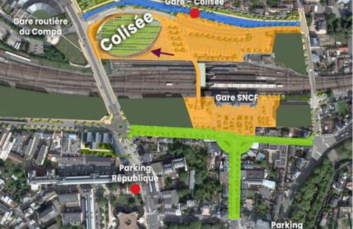 Studio 2 Chartres gare et Colisée a 100 m - Photo 13