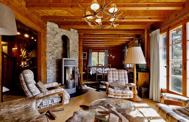 Magnifique Chalet Familial Pour 10 Personnes au Coeur de Nax - Foto 9