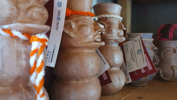 Check out the ceramic figures