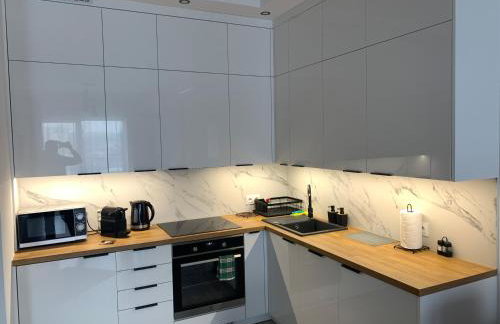 LUX-COMFORT APARTAMENT Klimatyzacja, KOMINEK, Garaż wewn, Balkon od strony ogrodu, Idealna lokalizacja wypadowa, obok sklepy, blisko Galerii Gemini - Foto 12